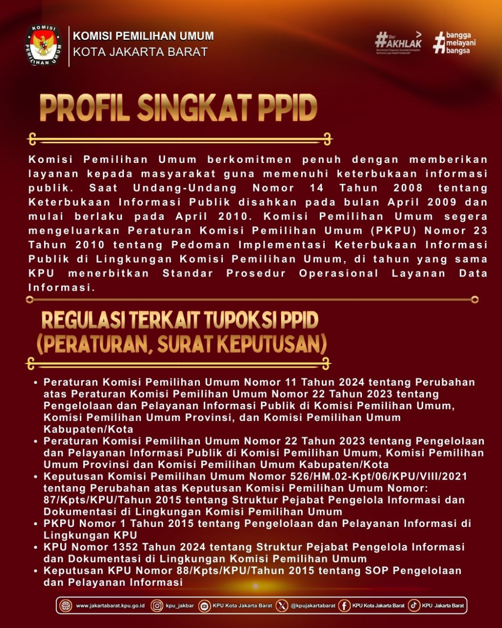 Profil Singkat PPID